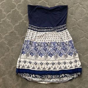 Roxy Strapless Dress M